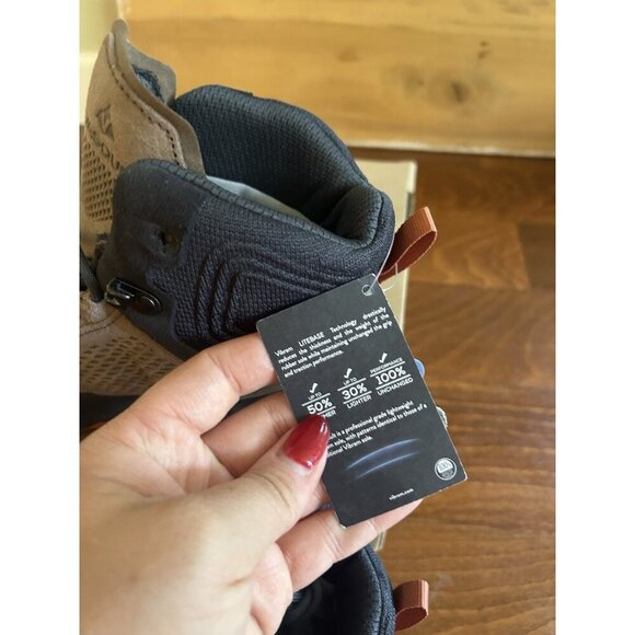 Vasque Men's Breeze Mid Waterproof Hiking Boot LT NTX Walnut NEW 7.5 M - Picture 4 of 10